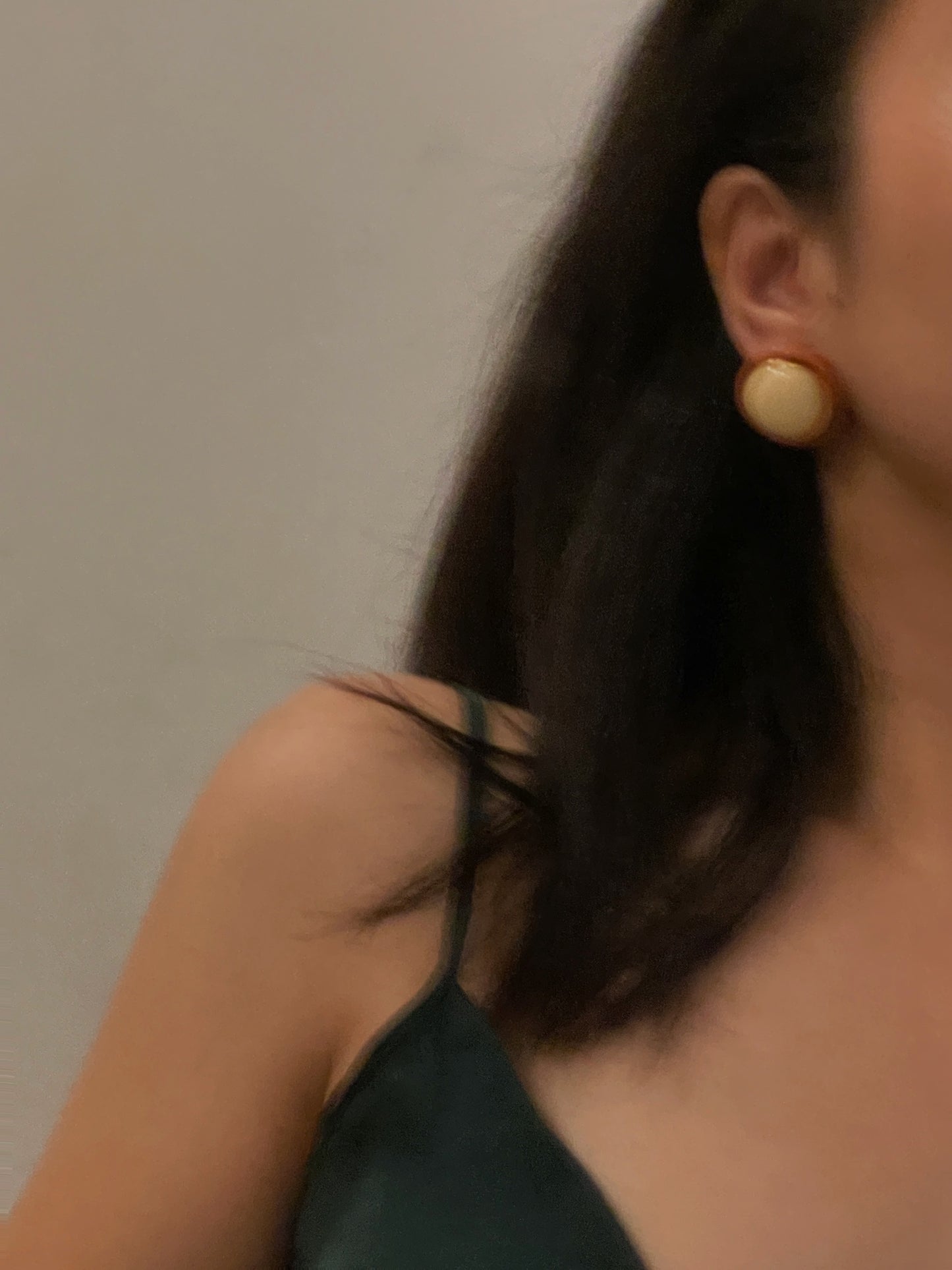 Vintage brooch and earrings