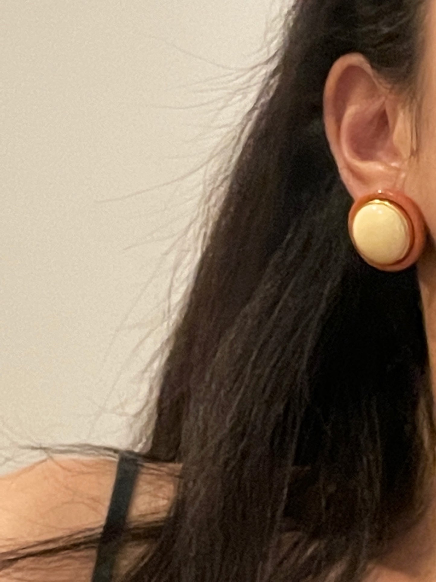 Vintage brooch and earrings