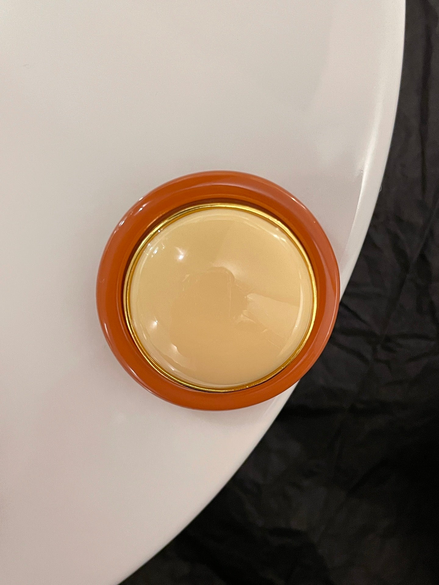 Vintage brooch and earrings