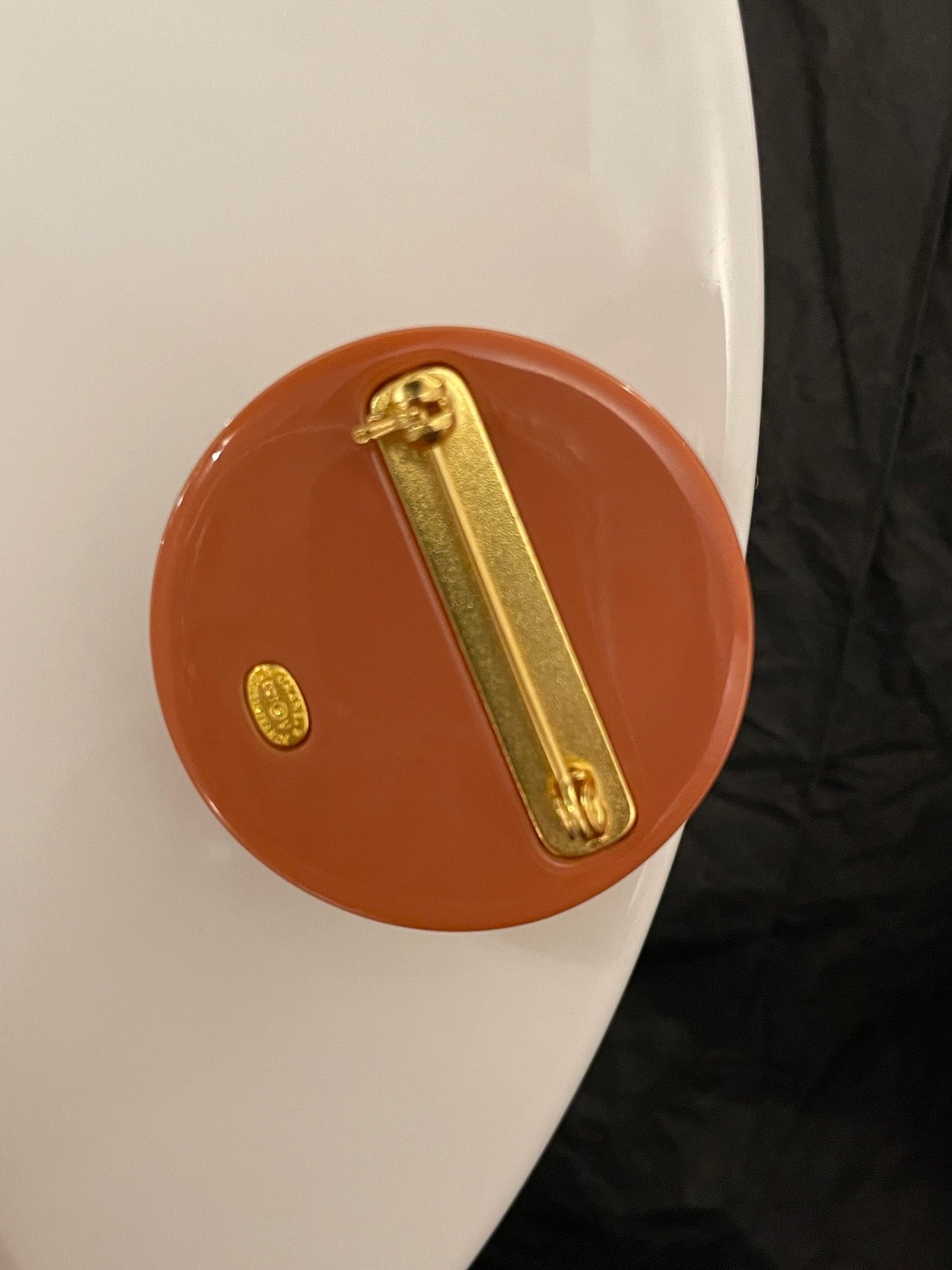 Vintage brooch and earrings