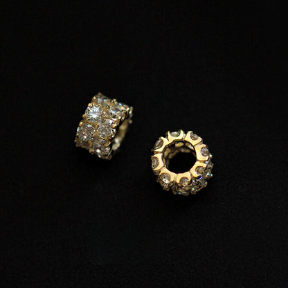 S925 Sterling Silver Plated 14K Inlaid Zirconia Diamond Gold Necklace